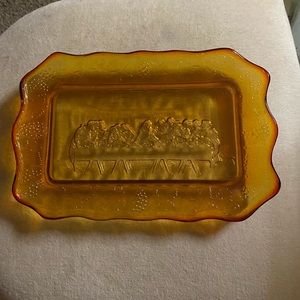 Vintage Amber the last supper definitely a collector item